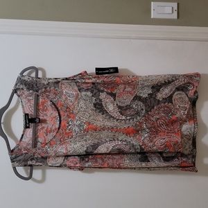 NWT INC sleeveless top